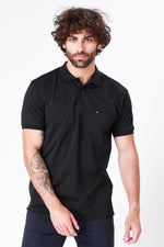 SCORCHER - טישירט פולו קצרה בצבע שחור - MASHBIR//365