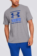 UNDER ARMOUR - טישירט GL FOUNDATION אפור בהיר - MASHBIR//365