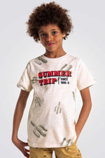 OKAIDI - טישירט הדפס בצבע ורוד - MASHBIR//365