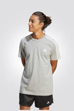 ADIDAS - טישירט קצרה SJ בצבע אפור בהיר - MASHBIR//365