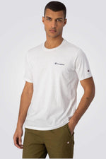 CHAMPION - טישירט לגבר בצבע לבן - MASHBIR//365