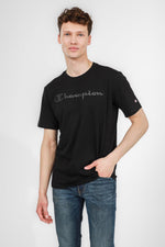 CHAMPION - טישירט לגבר בצבע שחור - MASHBIR//365