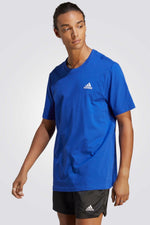 ADIDAS - טישירט לגבר ESSENTIALS SINGLE בצבע כחול - MASHBIR//365