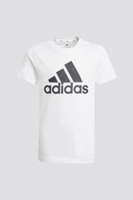 ADIDAS - טישירט לנוער ESSENTIALS בצבע לבן - MASHBIR//365