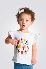 OBAIBI - טישירט לתינוקות בצבע לבן - MASHBIR//365