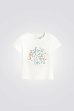 OBAIBI - טישירט לתינוקות בצבע לבן - MASHBIR//365