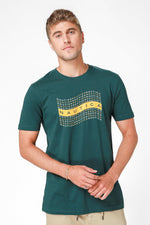 NAUTICA - טישירט לוגו בצבע ירוק - MASHBIR//365