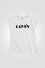 LEVI'S - טישירט לוגו לבנה לנוער - MASHBIR//365