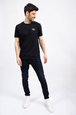 NAUTICA - טישירט שחורה עם לוגו קטן - MASHBIR//365