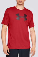 UNDER ARMOUR - טישירט UA BIG LOGO בצבע אדום - MASHBIR//365