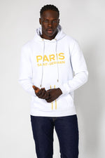 MASHBIR//365 - קפוצ'ון לבן פריס לוגו גדול - MASHBIR//365