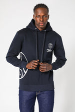 MASHBIR//365 - קפוצ'ון נייבי פריס לוגו צד - MASHBIR//365