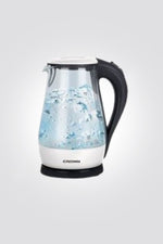 CROWN - קומקום חשמלי שקוף 3 צבעים לבחירה דגם CRK009 - MASHBIR//365