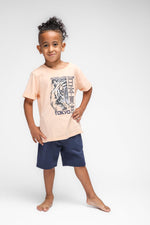 DELTA - חליפה אריה לילדים בצבע כתום וכחול - MASHBIR//365