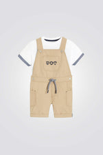 OBAIBI - חליפת אוברול וטישירט לתינוקות - MASHBIR//365