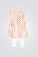 OBAIBI - חליפת שמלה וטייץ אננס תינוקות - MASHBIR//365