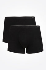 DELTA - מארז 2 בוקסרים קצרים COTTON STRETCH שחור - MASHBIR//365