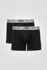 DELTA - מארז 2 בוקסרים קצרים D-POUCH בצבע שחור - MASHBIR//365