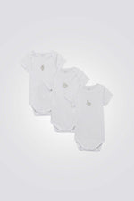 OBAIBI - מארז 3 בגדי גוף שרוולים קצרים - MASHBIR//365