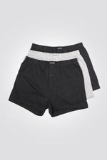 DELTA - מארז 3 בוקסרים רחבים שחור ולבן - MASHBIR//365