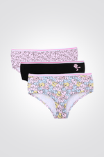 DELTA - מארז 3 תחתוני היפסטר לילדות TWEETY COLORS - MASHBIR//365