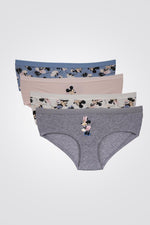 DELTA - מארז 4 תחתוני היפסטר MICKEY FLOWER - MASHBIR//365