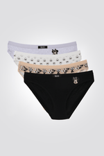 DELTA - מארז 4 תחתוני מיני LEOPARD MINNIE - MASHBIR//365