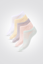 DELTA - מארז 5 עקביות ספורטיבי צבעי פסטל לילדות - MASHBIR//365