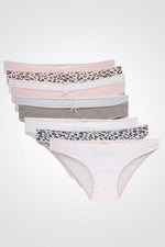 DELTA - מארז 9 תחתוני מיני לבנות LEOPARD PACK - MASHBIR//365