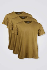 COOL 32 - מארז שלישיית טישירטים לגבר בצבע זית - MASHBIR//365