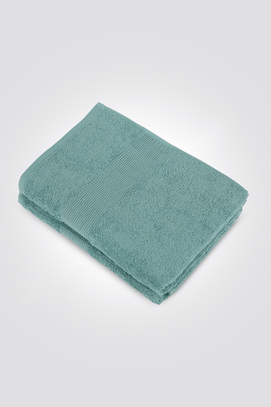 HOMESTYLE - מגבת גוף 100% כותנה Basic בצבע ירוק כהה - MASHBIR//365
