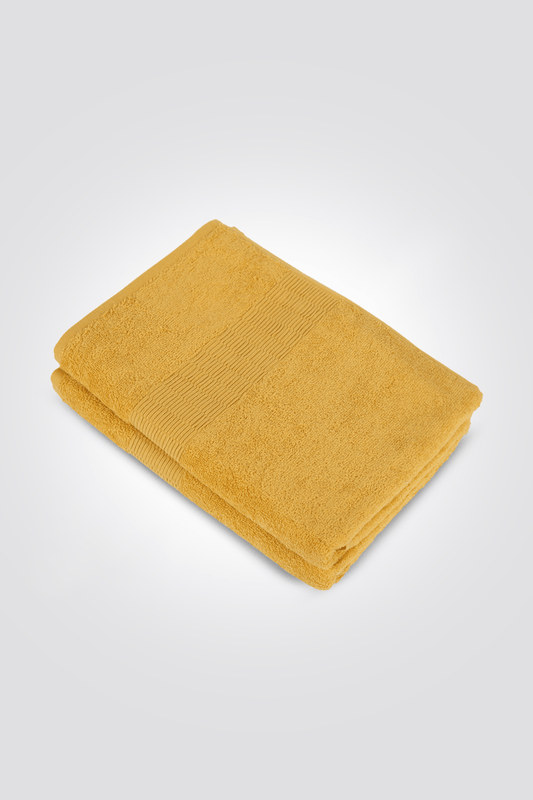 HOMESTYLE - מגבת גוף 100% כותנה Basic בצבע חרדל - MASHBIR//365