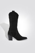 LADY COMFORT - מגף בוקרים בצבע שחור - MASHBIR//365