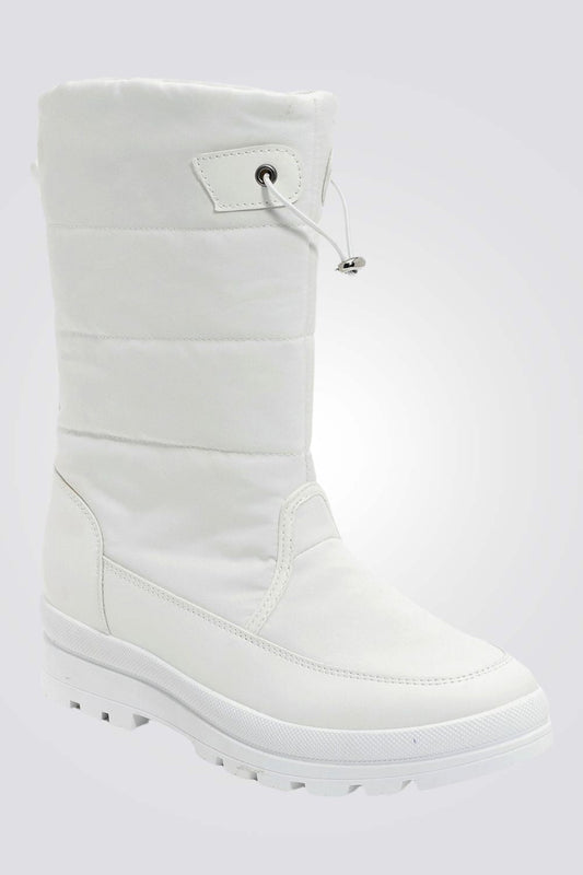 SEVENTYNINE - מגפיים לנשים דגם רימיני בצבע לבן - MASHBIR//365