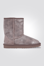 LADY COMFORT - מגפון פרווה לנשים בצבע ורוד נוצץ - MASHBIR//365