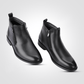 KENNETH COLE - מגפון עור שני רוכסנים בצבע שחור - MASHBIR//365 - 2