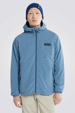 TIMBERLAND - מעיל בצבע תכלת עם כיתוב לוגו - MASHBIR//365