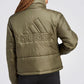ADIDAS - מעיל לנשים BSC INSULATED בצבע ירוק זית - MASHBIR//365 - 2