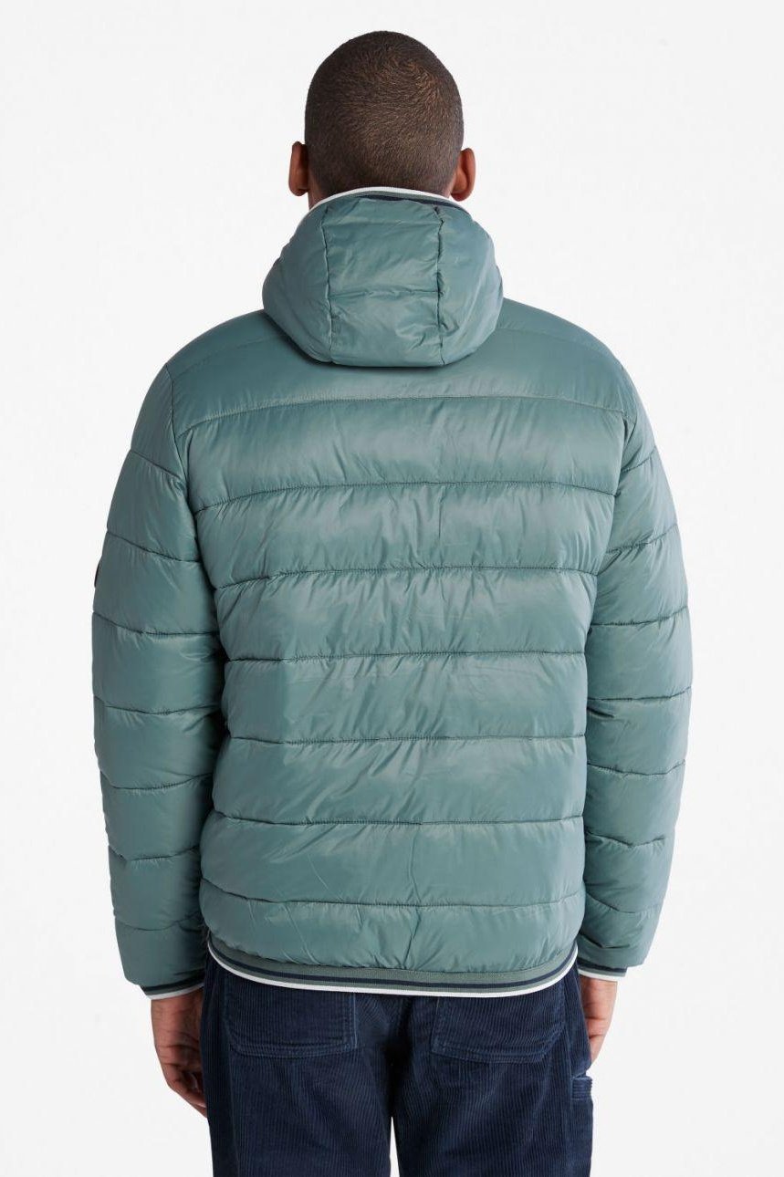 TIMBERLAND - מעיל ניילון מבודד חום בצבע ירוק - MASHBIR//365
