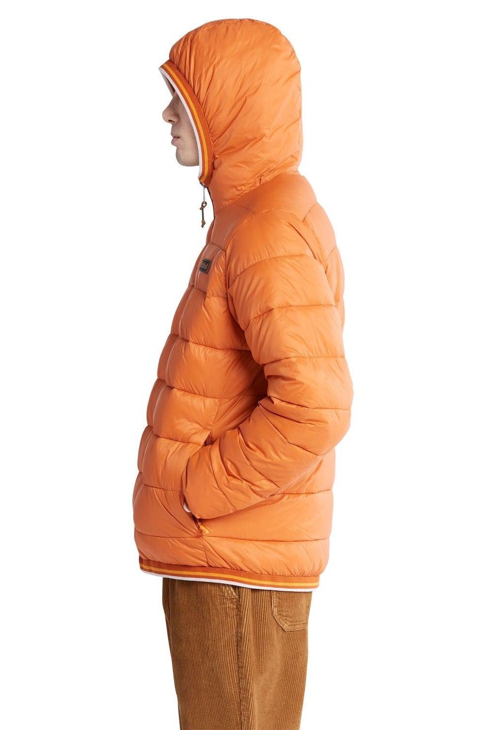 TIMBERLAND - מעיל ניילון מבודד חום בצבע כתום - MASHBIR//365
