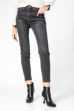 KENNETH COLE - מכנס ג'ינס SKINNY שחור - MASHBIR//365