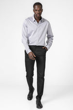 KENNETH COLE - מכנס מחויט בצבע שחור - MASHBIR//365