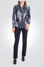 PUNT ROMA - מכנס נשים בצבע כחול - MASHBIR//365