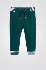 OBAIBI - מכנס טרנינג תינוקות בצבע ירוק - MASHBIR//365