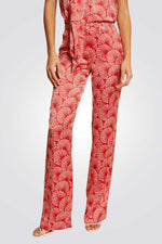 MORGAN - מכנסי אלגנט בצבע אדום - MASHBIR//365