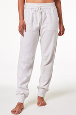 ETAM - מכנסי אריג ארוכים BELISSA אפור בהיר - MASHBIR//365