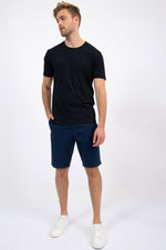 NAUTICA - מכנסי ברמודה צבע NAVY - MASHBIR//365