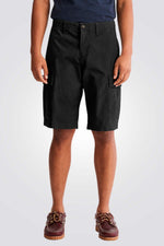 TIMBERLAND - מכנסי ברמודה CARGO בצבע שחור - MASHBIR//365