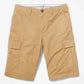 TIMBERLAND - מכנסי ברמודה מכנסי CARGO בצבע חאקי - MASHBIR//365 - 6