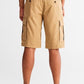 TIMBERLAND - מכנסי ברמודה מכנסי CARGO בצבע חאקי - MASHBIR//365 - 2